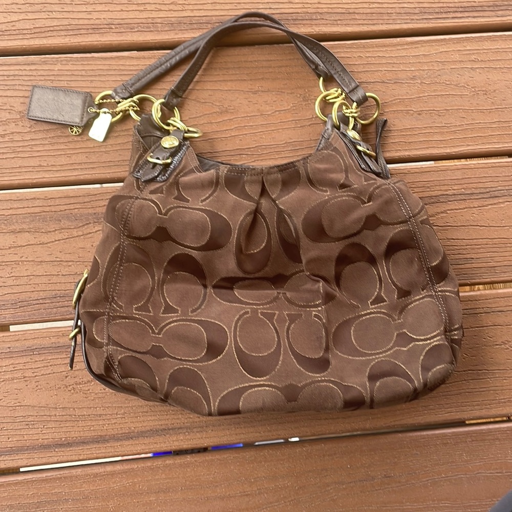 Brown Coach Purse. Used